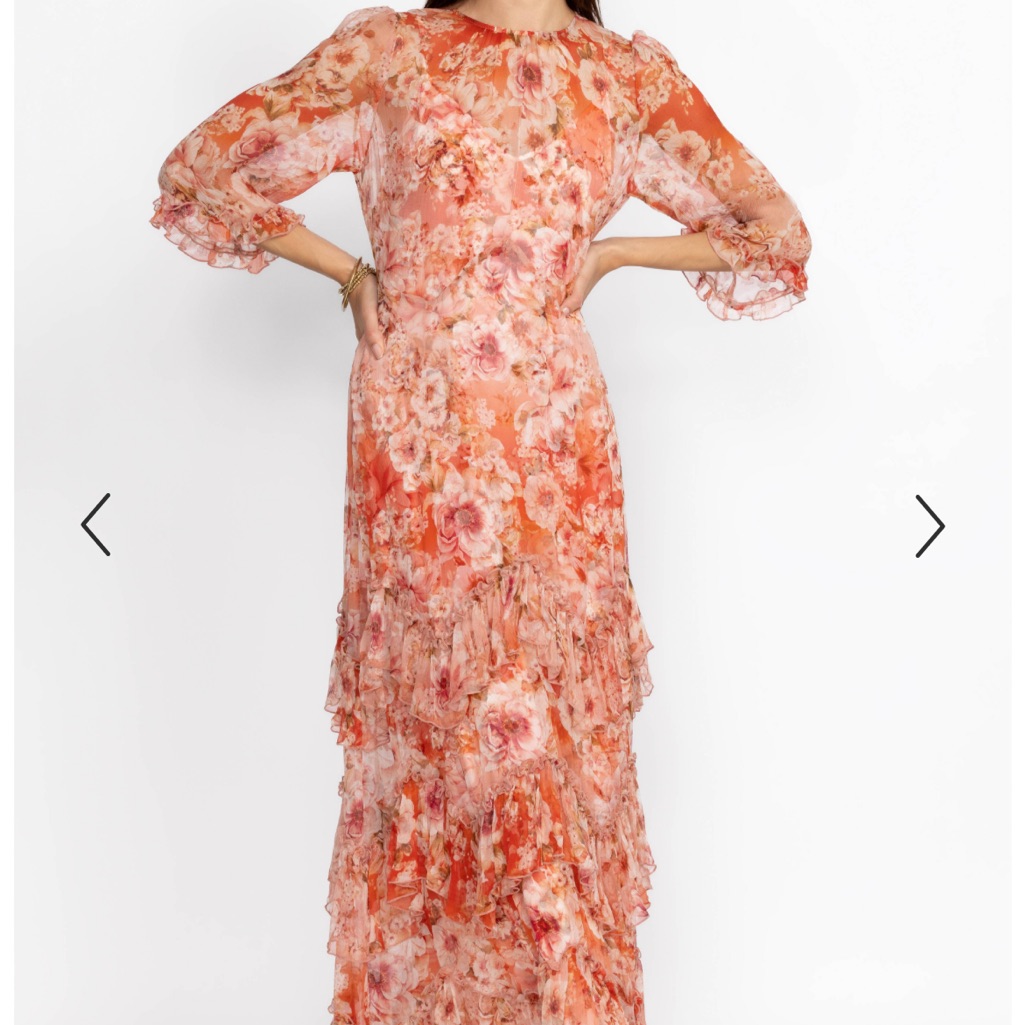 Johnny Was Yours Truly Silk Maxi Dress